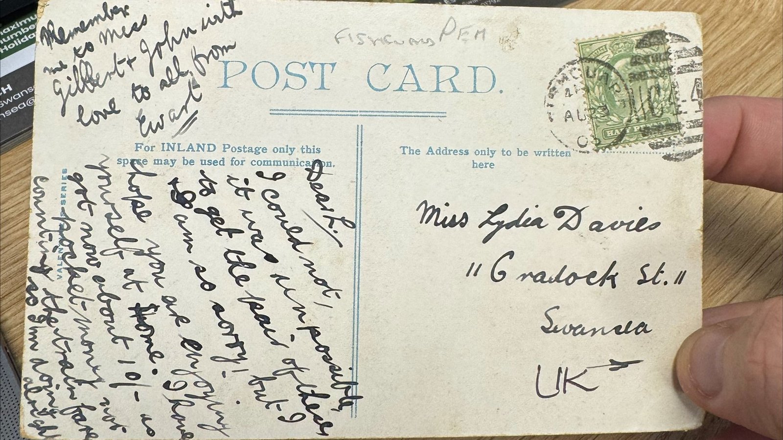 121-year-old postcard